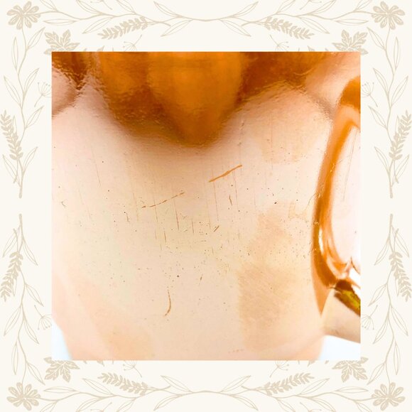 Vintage Termocrisa Peach Luster Mugs – Set of 2 (1950s) - Picture 15 of 16